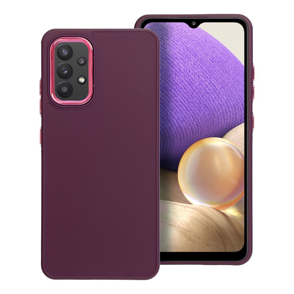 Чехол для Samsung A32 LTE ( 4G ) Frame фиолетовый