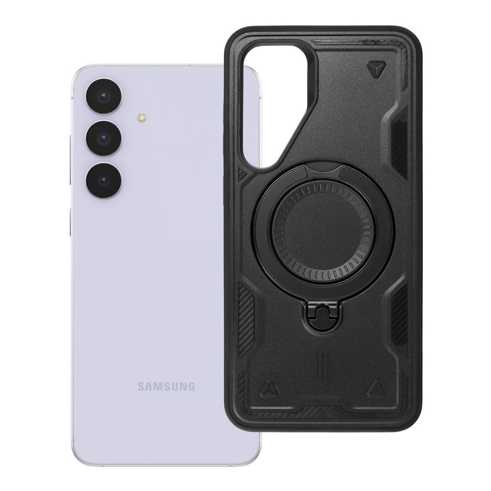 Viedtālruņa apvalks FROST ARMOR SAMSUNG S25 FE melns