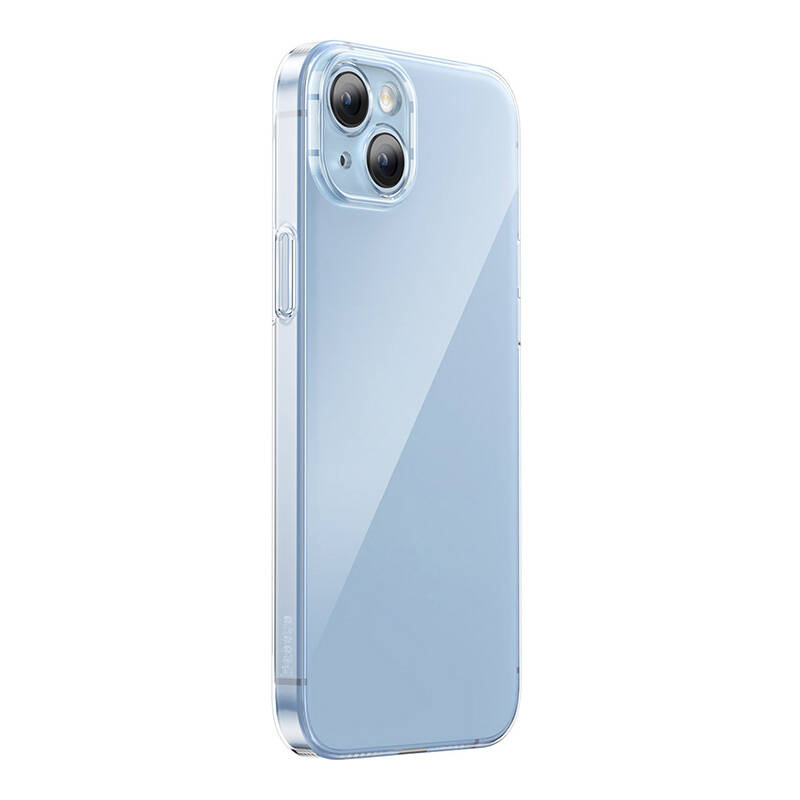 Baseus Crystal Series viedtālruņa apvalks iPhone 14 Plus + aizsargstikls