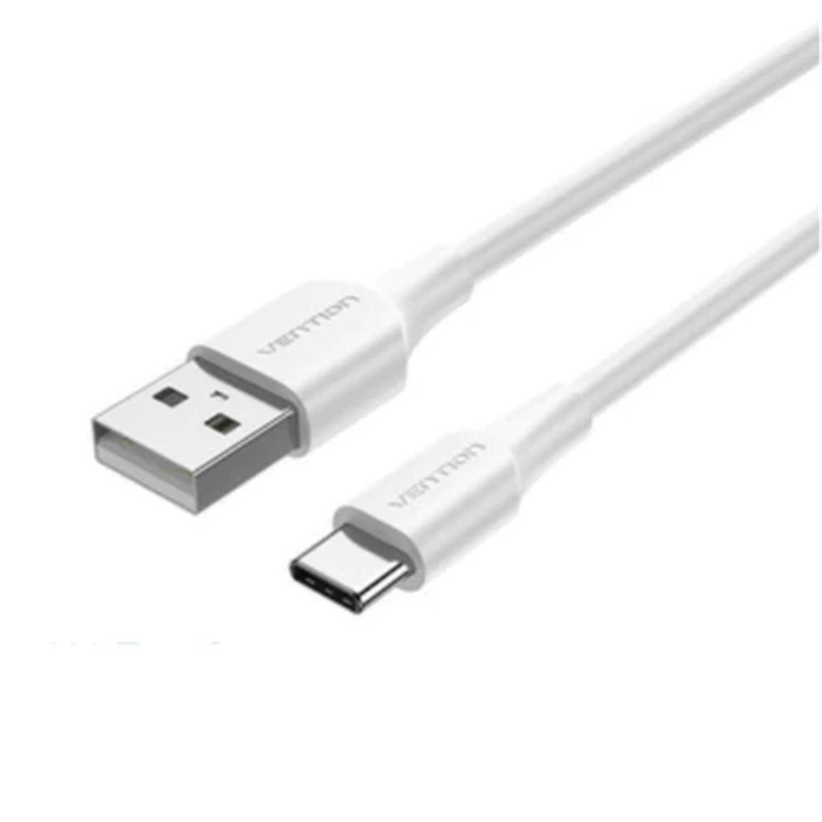 Vention USB-C uz USB2.0 3A kabelis 1m balts CTHWF