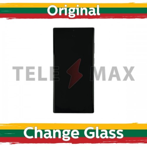 LCD Display Compatible With Samsung S908 S22 Ultra Black (Renewed: Telemax) (NoFrame version)