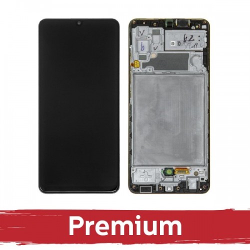 LCD Display Compatible With Samsung A325 A32 4G Black with Frame OEM