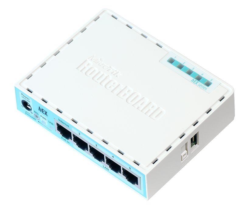 TĪKLA MARŠRUTĒTĀJS 10/100/1000M 5PORT/HEX RB750GR3 MIKROTIK