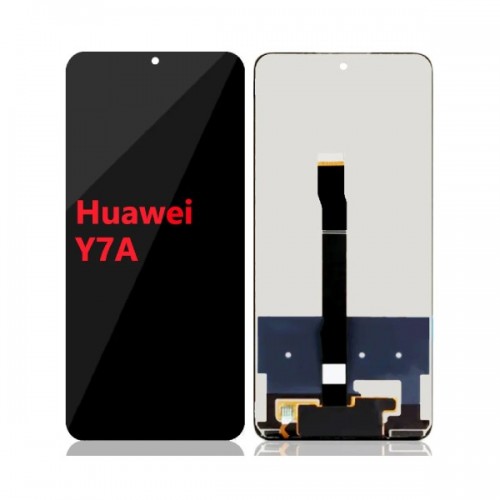 LCD Display Compatible With Huawei P Smart 2021 / Honor Y7a / Honor 10X Lite Black HQ