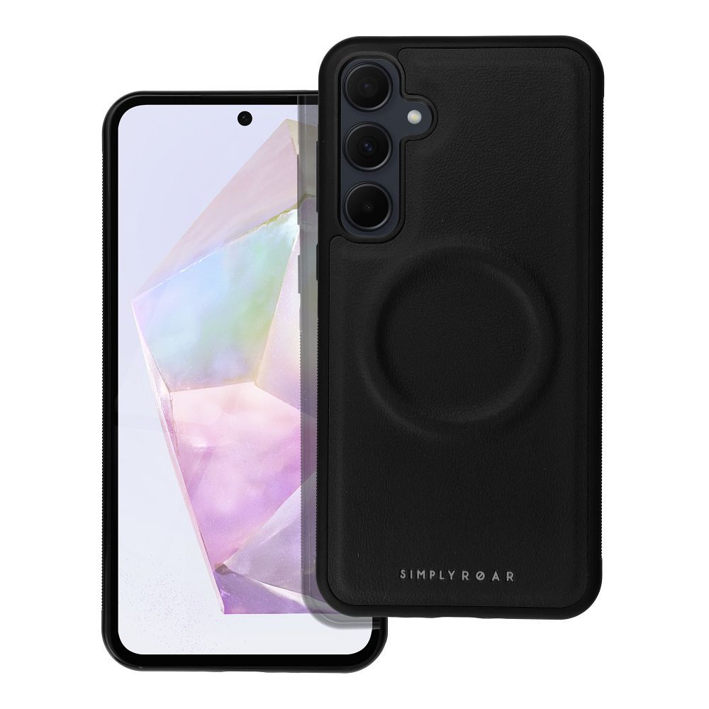 ROAR korpuss MAG MORNING priekš SAMSUNG A35 5G melns