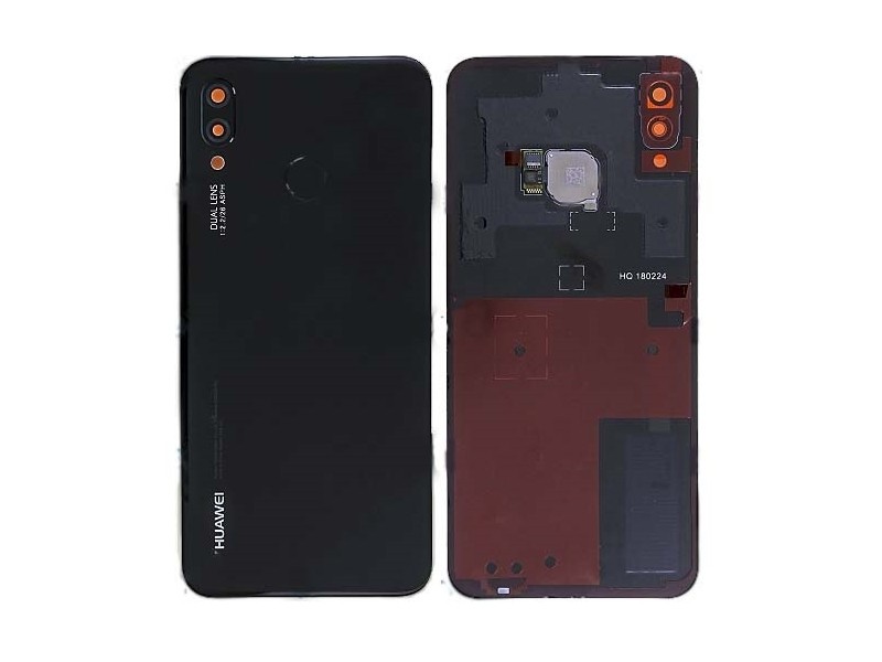 Aizmugurējais vāciņš Huawei P20 Lite Midnight Black oriģināls (lietots, Grade C)