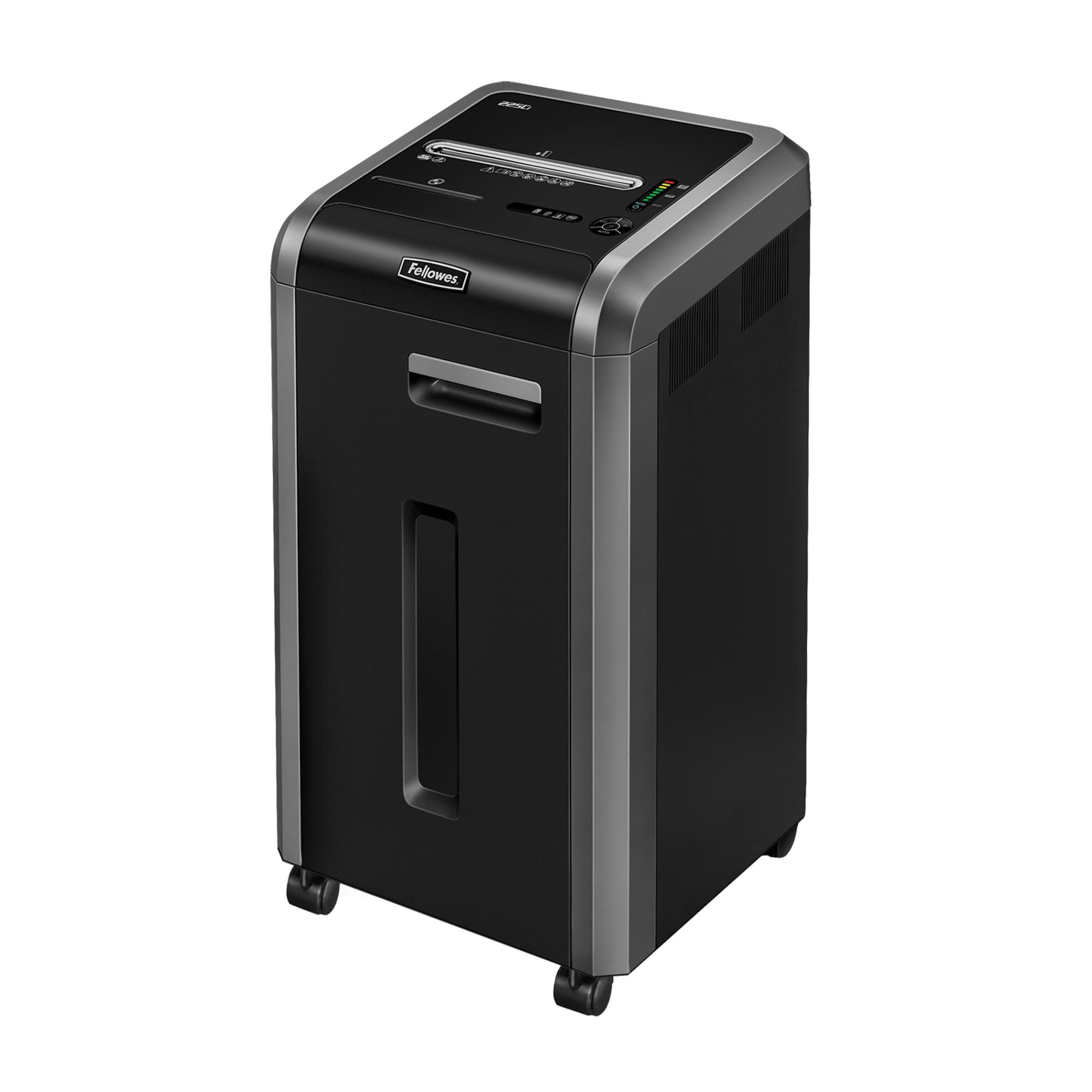 Dokumentu smalcinātājs Fellowes Powershred 225Ci šķērsgriezums