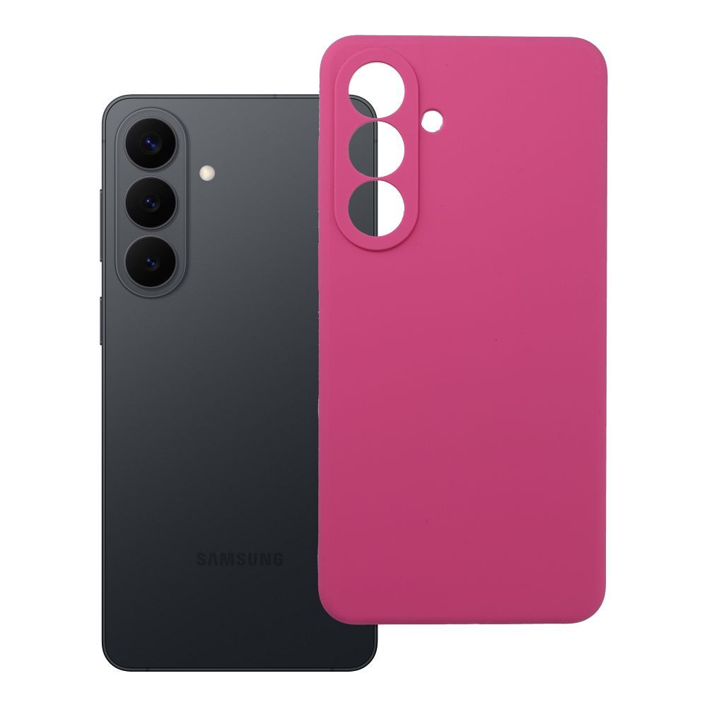 SILIKONA 2mm korpuss priekš SAMSUNG S26 Plus rozā krāsā