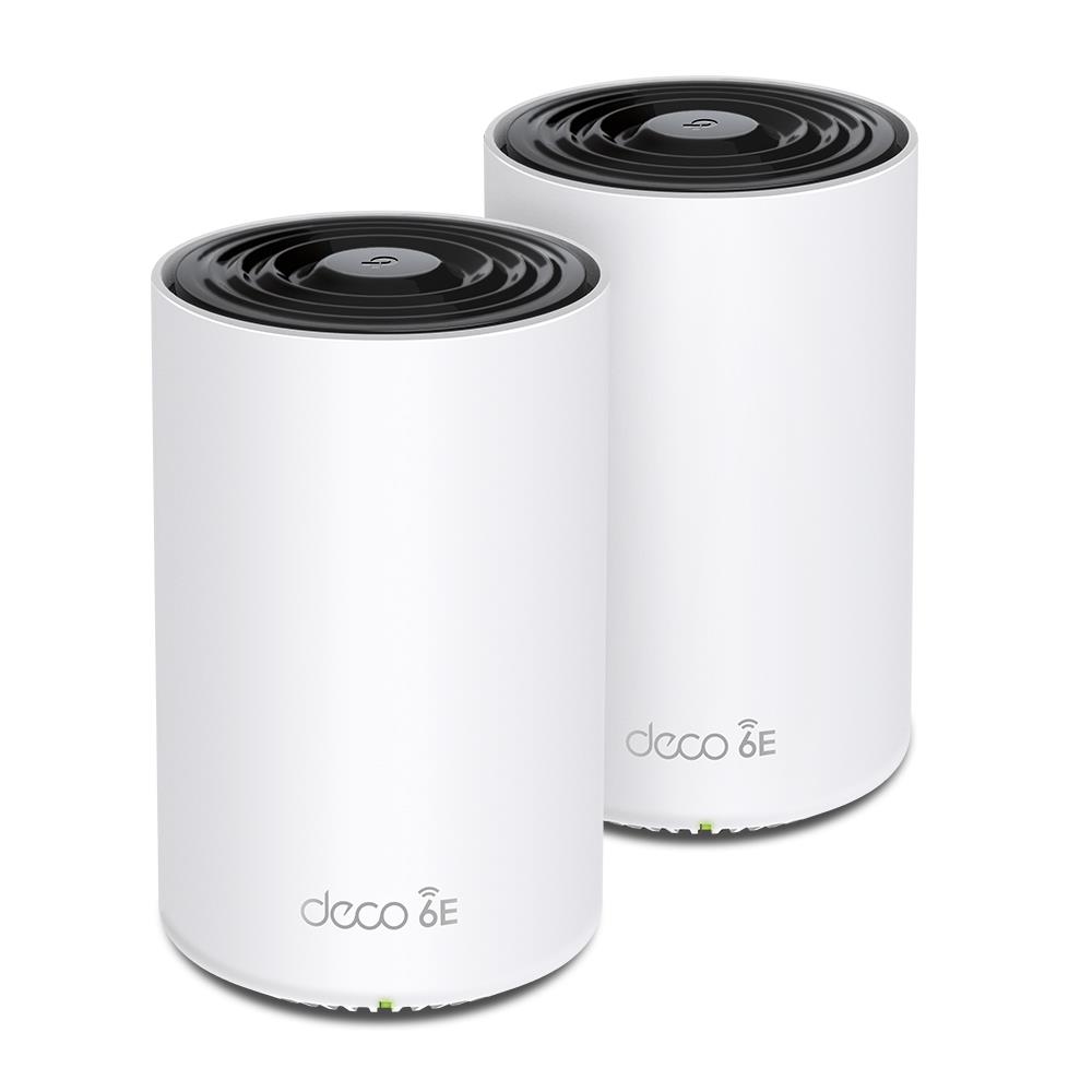 Bezvadu maršrutētājs TP-Link Deco XE75 Pro 5400Mbps Wi-Fi 6E Mesh 2 gab.