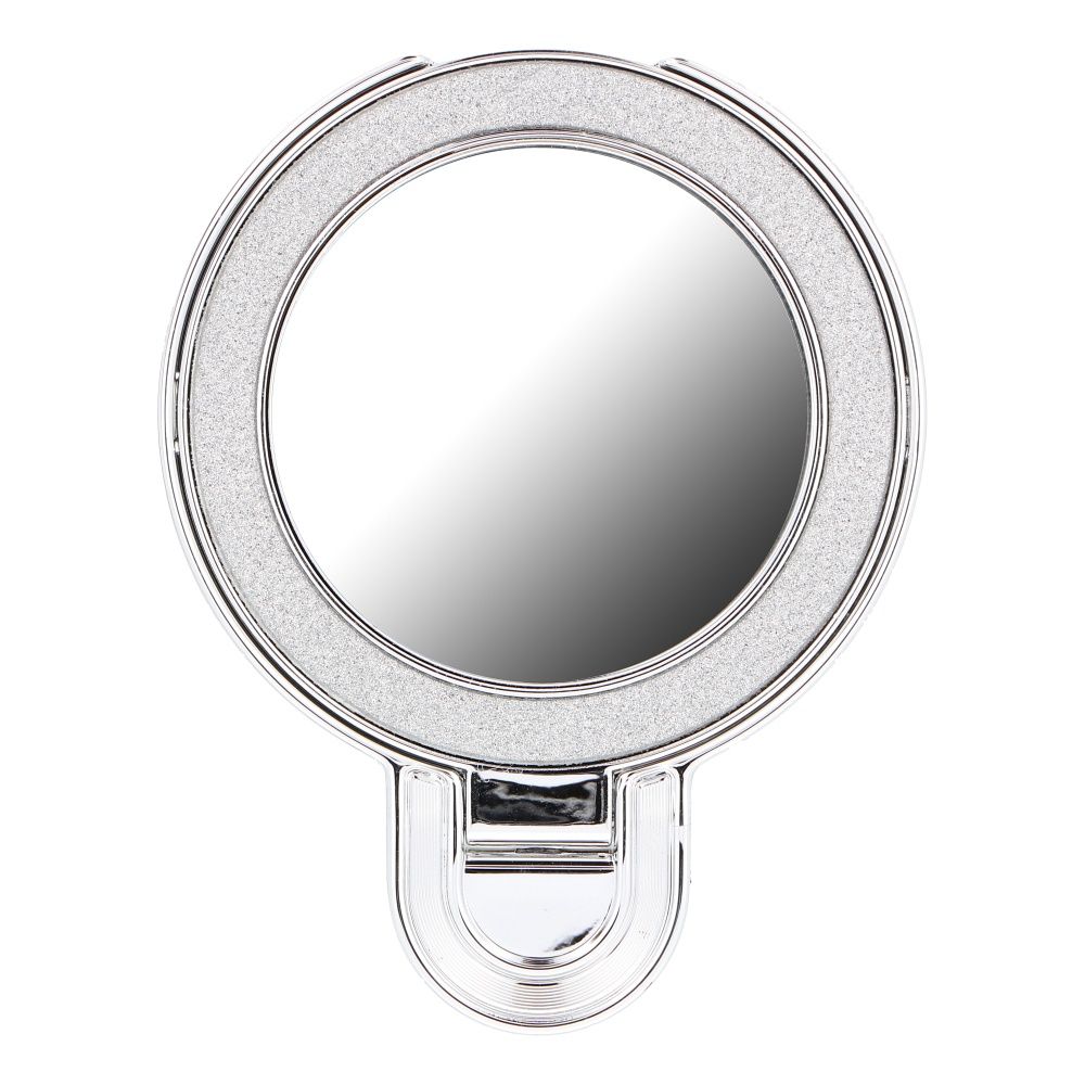 Viedtālruņa statīvs Circle MIRROR - uzlīmējams - sudrabains