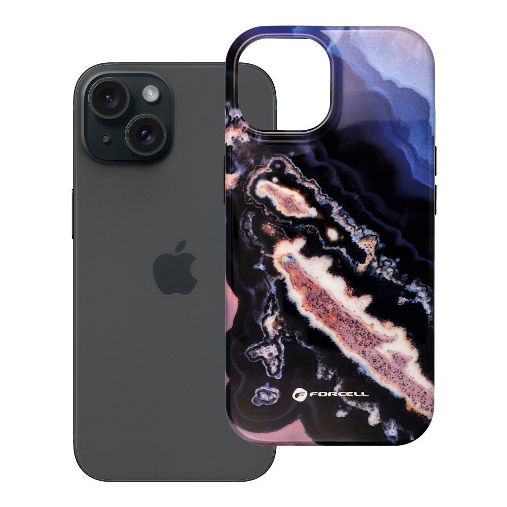 FORCELL F-PROTECT Mirage, militāri pārbaudīts apvalks ar MagSafe, saderīgs ar IPHONE 15 zelta sala
