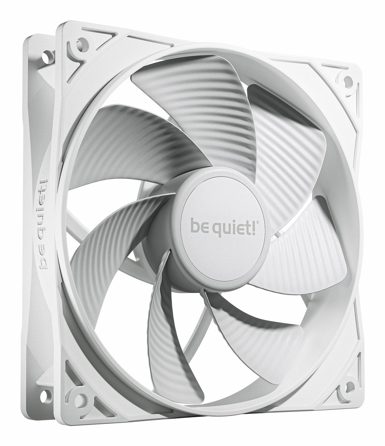 Korpusa ventilators 120mm Pure Wings 3 PWM Balts 3 gab. BL136 Be Quiet
