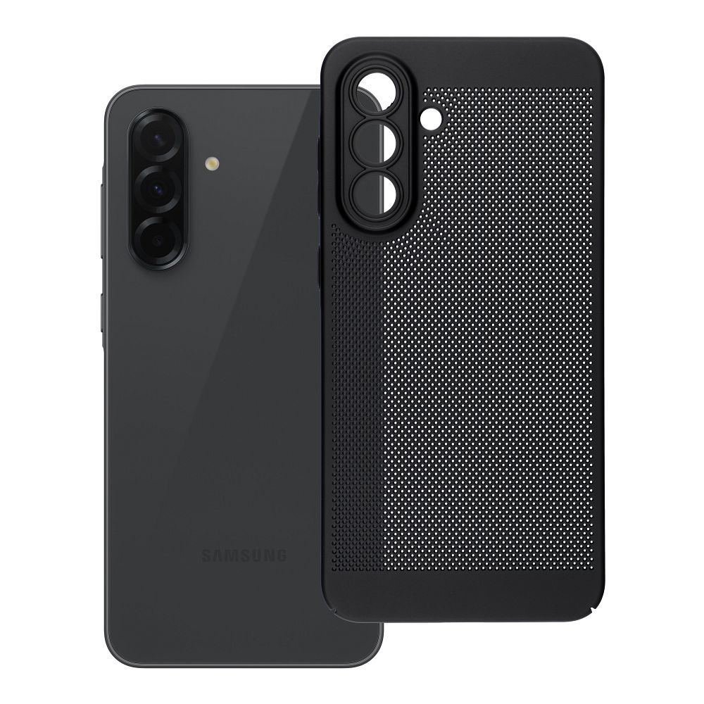 BREEZY viedtālruņa apvalks SAMSUNG A36 5G melns