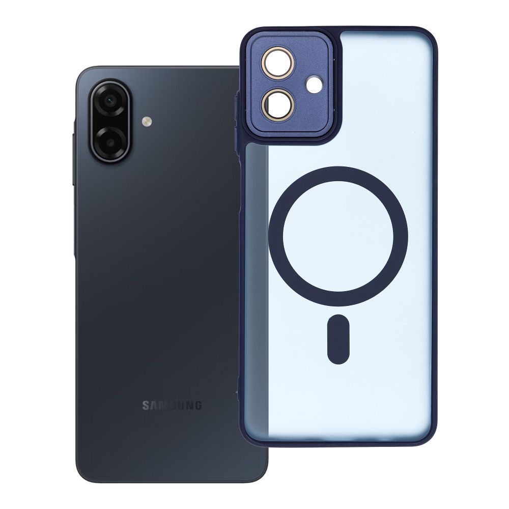 Viedtālruņa apvalks (m) - zils ar MagSafe saderīgs SAMSUNG A07