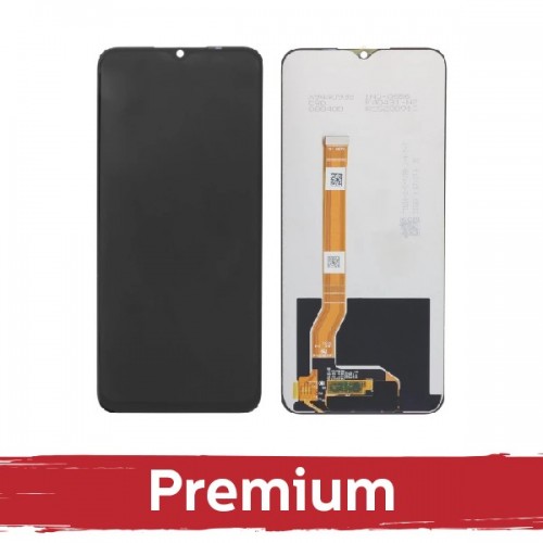 LCD Display Compatible With OPPO A17 / A77 / A57 / A57s / A57e (4G) Black OEM