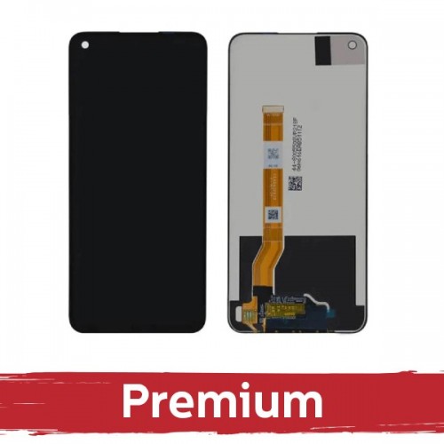 LCD Display Compatible With OPPO A96 (4G) Black OEM
