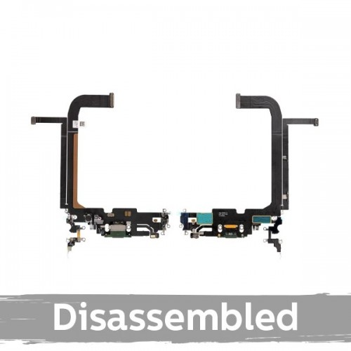 Uzlādes pieslēgvieta saderīga ar Apple iPhone 13 Pro Max ar šleifi / Sierra Blue / 100% oriģināla (lietota)