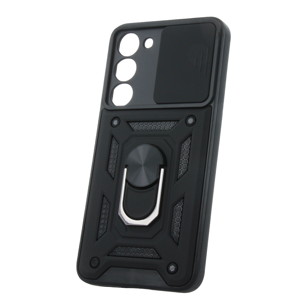 Defender Slide viedtālruņa apvalks Samsung Galaxy S23 melns