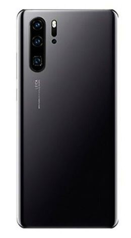 Aizmugurējais vāciņš Huawei P30 Pro melns oriģināls (lietots, Grade B)