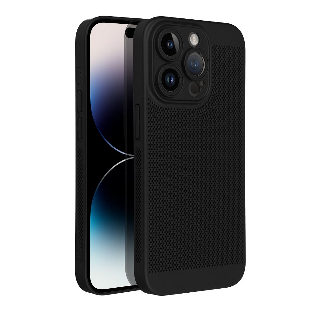 BREEZY viedtālruņa apvalks IPHONE 17 Pro melns