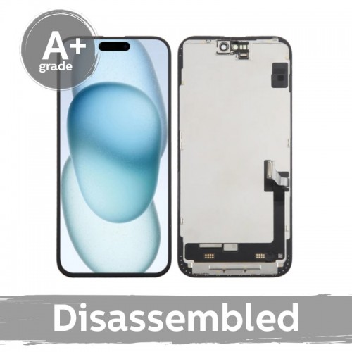 LCD Display Compatible With iPhone 15 Black 100% original (Used / As New)