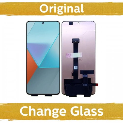 LCD Display Compatible With Xiaomi Redmi Note 13 Pro 5G / Poco X6 5G Black (Renewed: China)