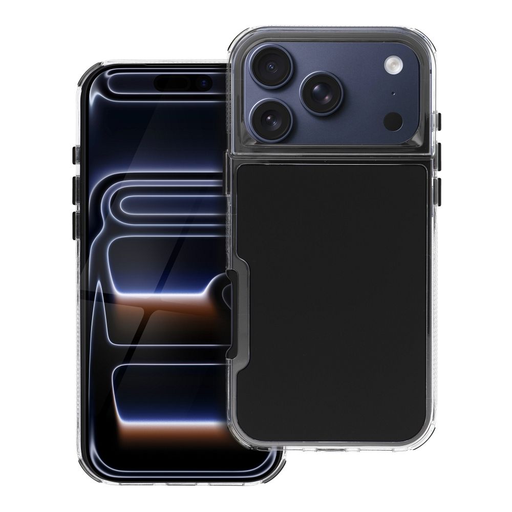 MATRIX viedtālruņa apvalks IPHONE 17 Pro Max melns