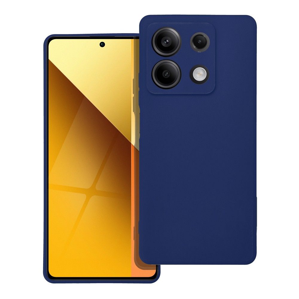 Mīksts viedtālruņa apvalks XIAOMI Redmi Note 13 5G tumši zils