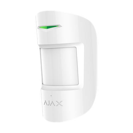 Ajax CombiProtect bezvadu detektors balts 38097