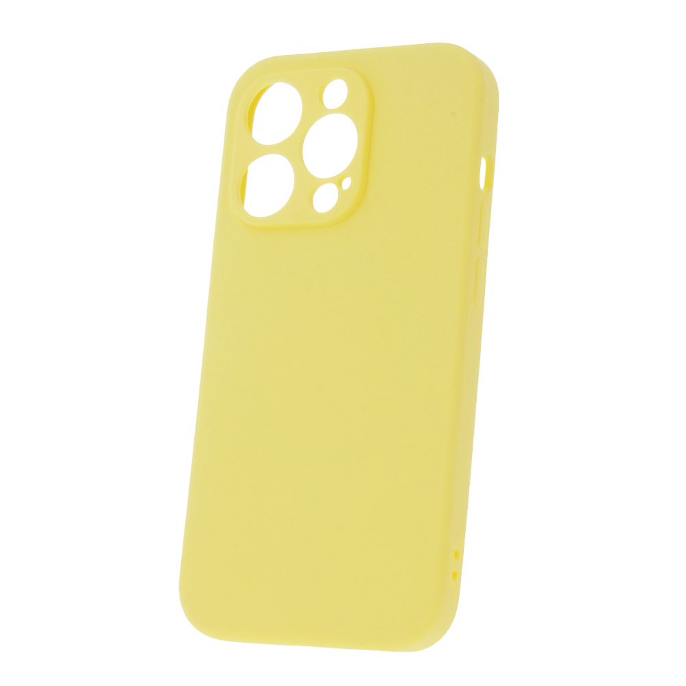 Mag neredzamais viedtālruņa apvalks iPhone 14 Pro 6,1" pasteļdzeltena