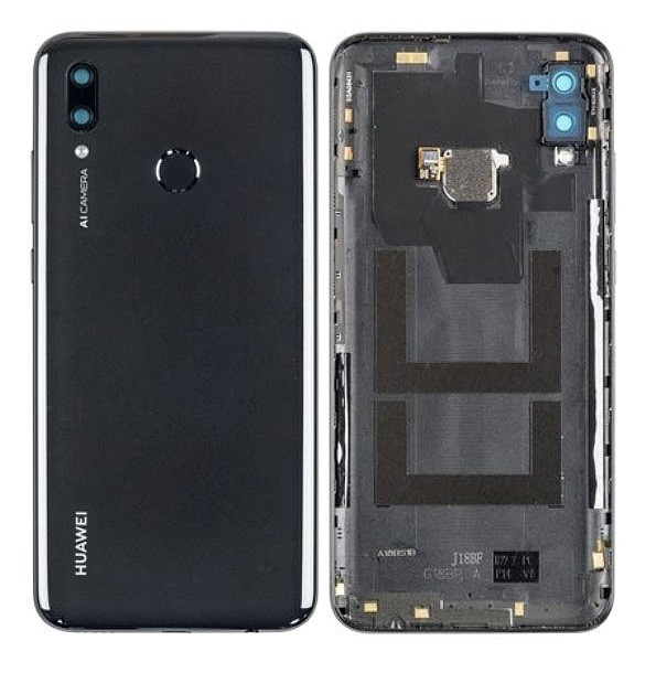 Aizmugurējais vāciņš Huawei P Smart 2019 Midnight Black oriģināls (lietots, Grade B)