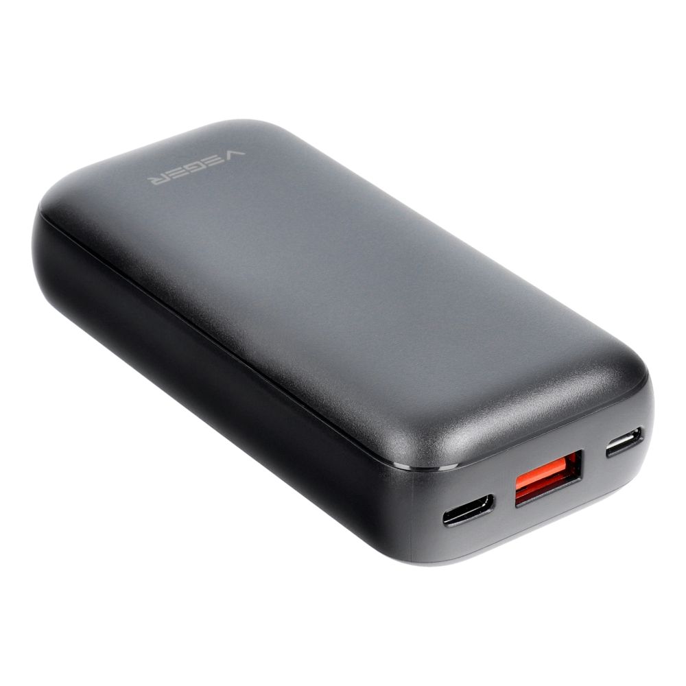 VEGER Portatīvais lādētājs 10000 mAh PD QC3.0 3A 20W S10 (W1135) melns