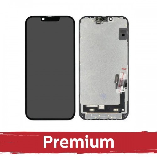 LCD Display Compatible With iPhone 15 Black (SOFT OLED / Premium) /*Removable IC*/