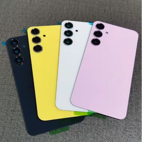 Back Cover Compatible With Samsung A556 A55 5G / Navy / (with camera lens) OEM