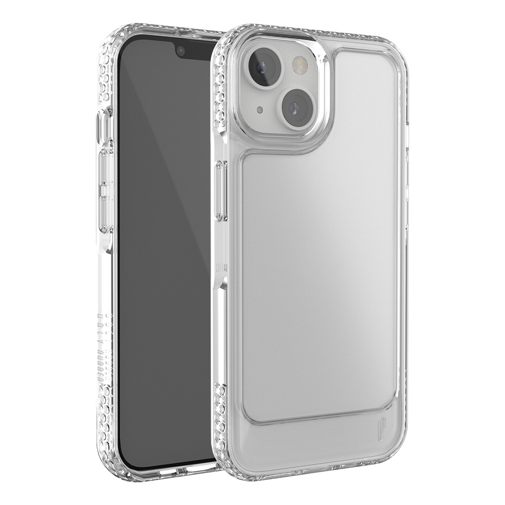Ugly Rubber UMODEL viedtālruņa apvalks iPhone 15 Plus 6,7" caurspīdīgs
