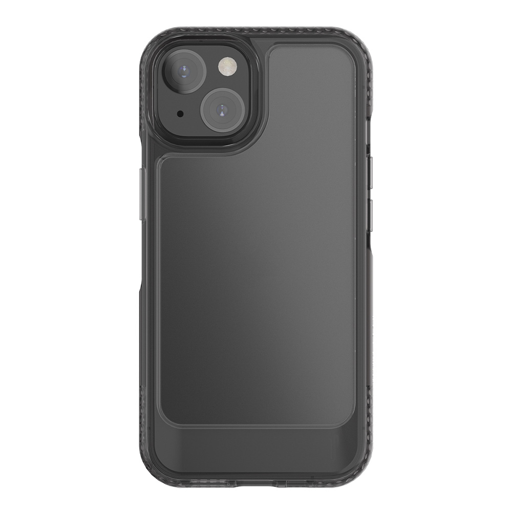 Ugly Rubber UMODEL viedtālruņa apvalks iPhone 15 Plus 6,7" caurspīdīgs melns