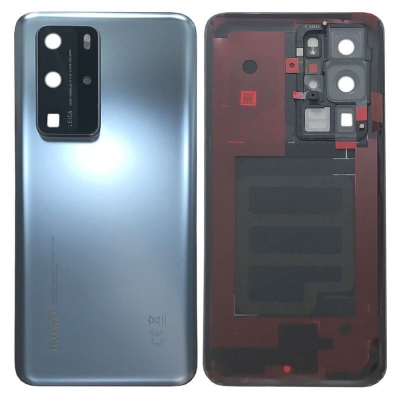 Aizmugurējais vāciņš Huawei P40 Pro Silver Frost oriģināls (lietots, Grade C)