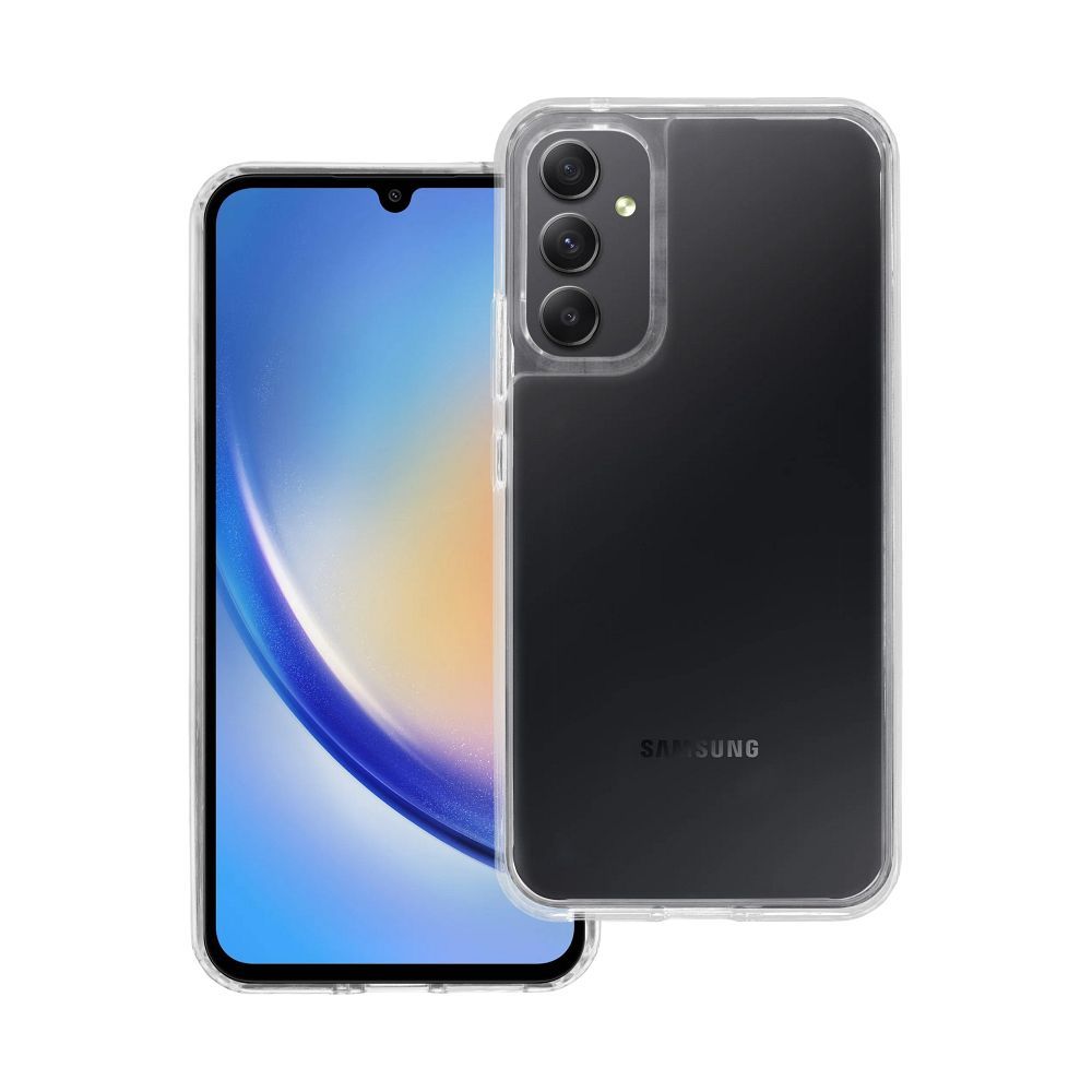 Viedtālruņa apvalks Itin skaidrais hibridais SAMSUNG A34 5G - caurspīdīgs