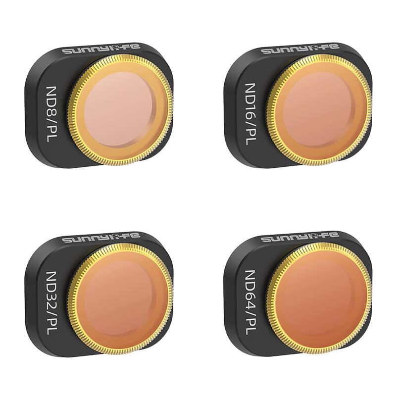 4 objektīva filtri ND/PL 8, 16, 32, 64 Sunnylife priekš DJI MINI 4 PRO