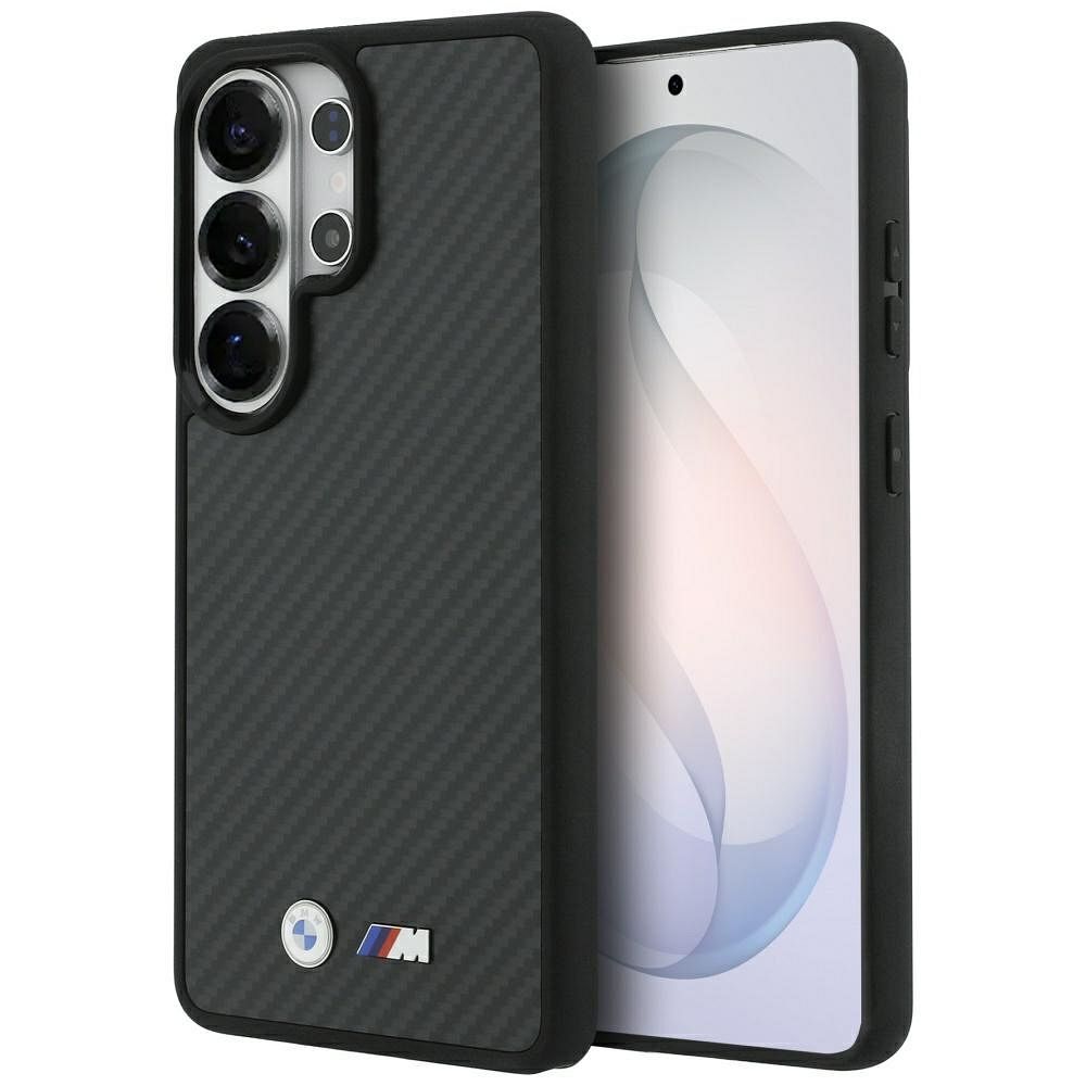 BMW M Kevlar Logo MagSafe maciņš priekš Samsung Galaxy S26 Ultra melns