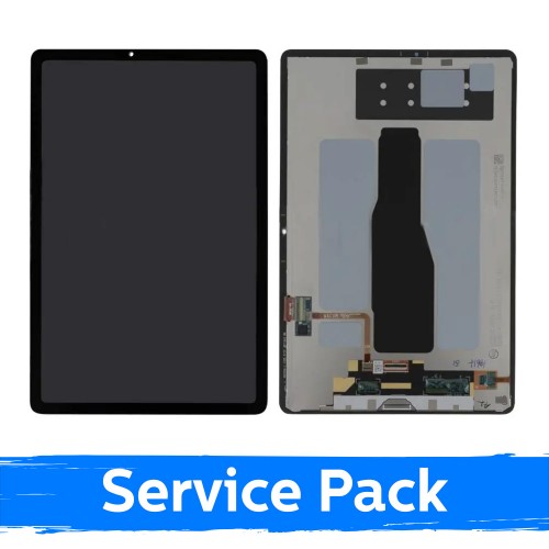 LCD Display Compatible Samsung X406 / X400 Tab S10 Lite Black with Frame (Service Pack)