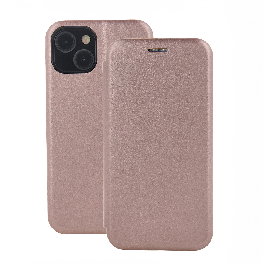 Viedais Diva maciņš for iPhone 16e / 17e rozā zelta