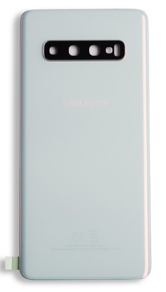 Aizmugurējais vāciņš Samsung G973 S10 Prism White oriģināls (lietots, Grade A)