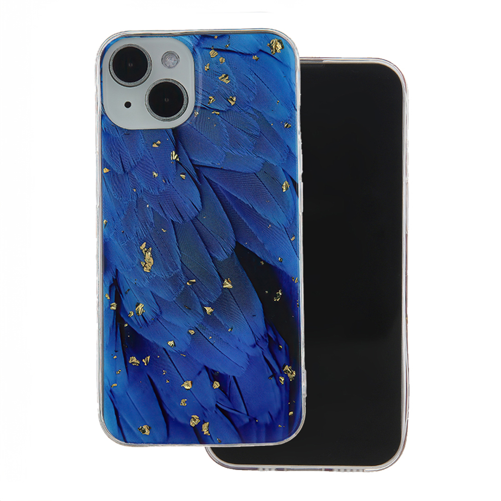Gold Glam чехол Samsung Galaxy A35 5G синий
