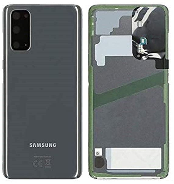 Aizmugurējais vāciņš Samsung G980/G981 S20 Cosmic Grey oriģināls (lietots, Grade B)