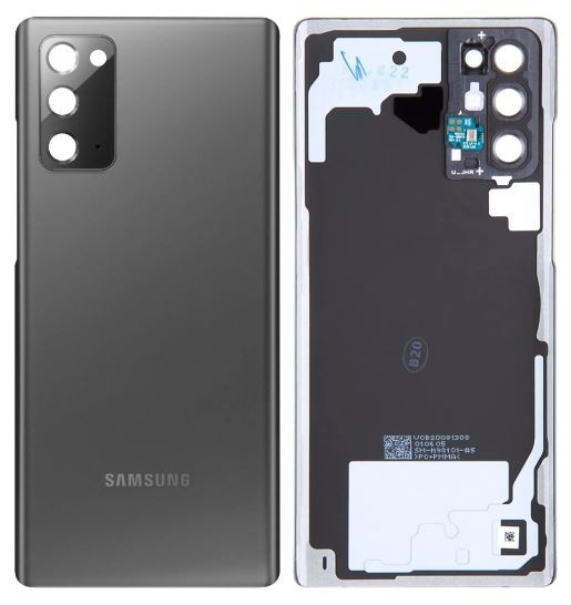 Aizmugurējais vāks Samsung N980/N981 Note 20 Mystic Grey oriģināls (lietots Grade C)