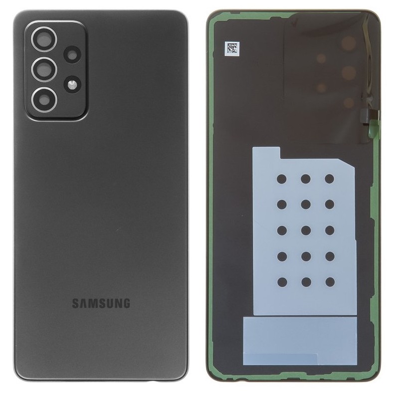 Aizmugurējais vāciņš Samsung A525/A526/A528 A52 4G/A52 5G/A52S 5G Awesome Black oriģināls (lietots, Grade B)