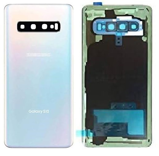 Aizmugurējais vāciņš Samsung G973 S10 Prism White oriģināls (lietots, Grade C)