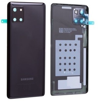 Aizmugurējais vāks Samsung N770 Note 10 Lite Aura Black oriģināls (lietots Grade C)