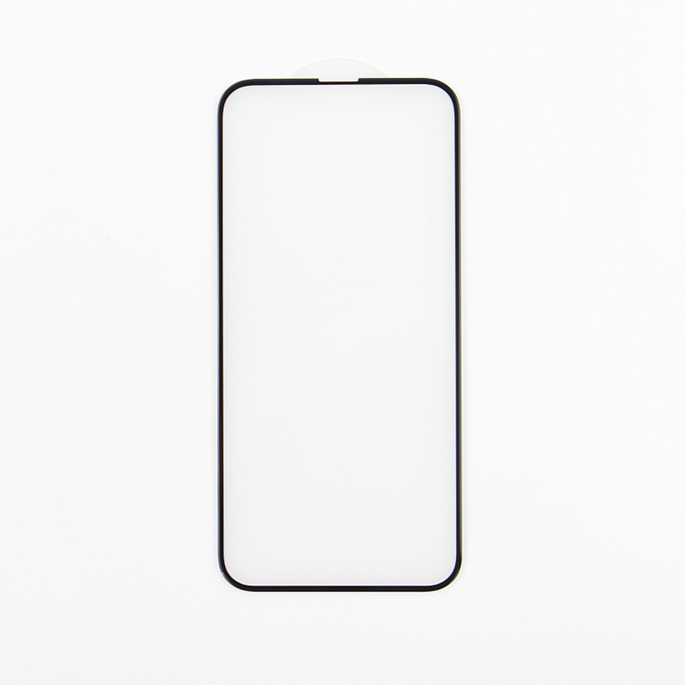 Rūdīts 5D stikls iPhone 15 Pro 6,1" melns rāmis